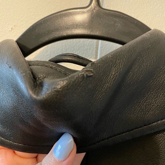 MANGO Vegan Leather Jacket with Lace-Up Back. - Picture 5 of 5